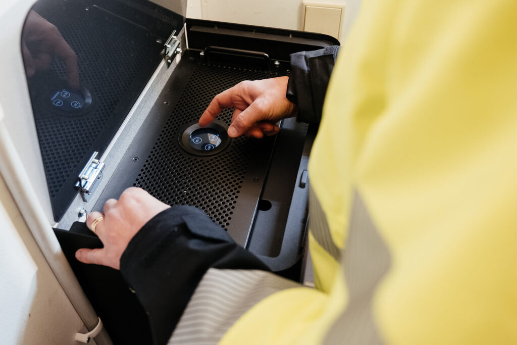 Energispar - Servicetekniker i arbete