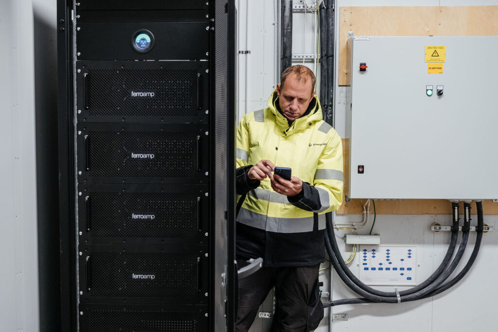 Energispar - Servicetekniker i arbete