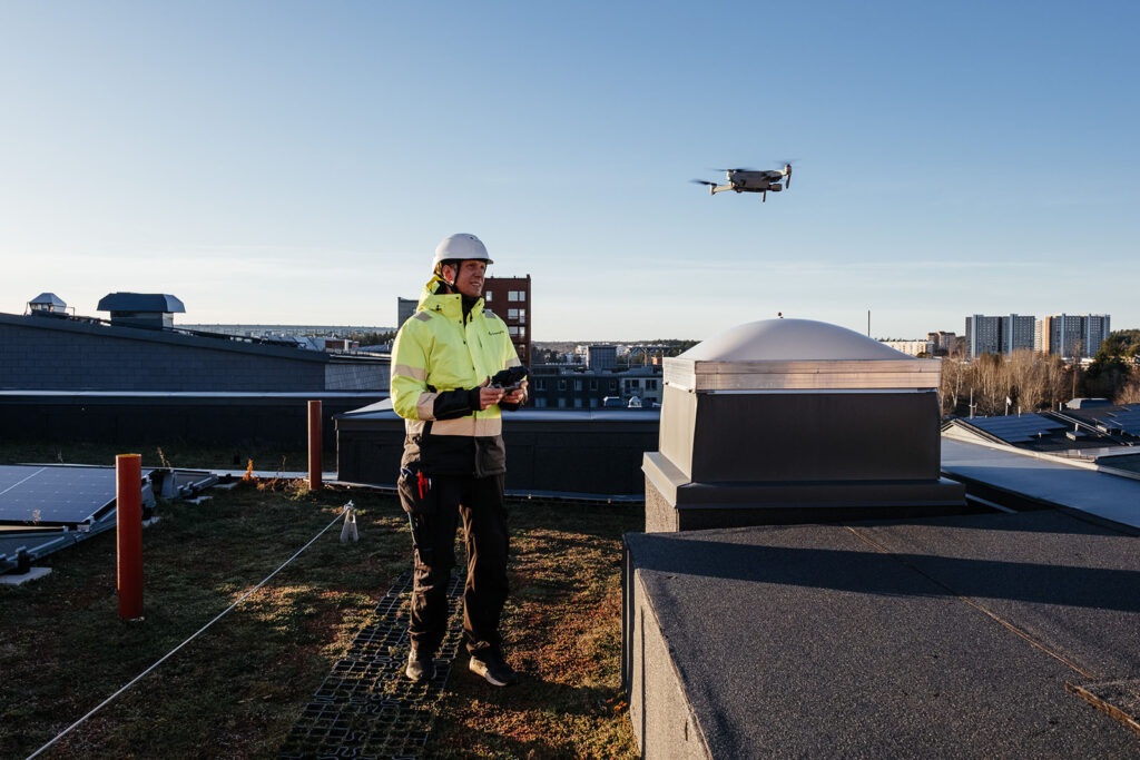 Energispar - Servicetekniker i arbete