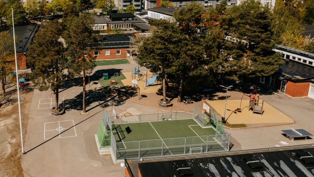 Fjärrvärmecentral Bodals skolan Lidingö