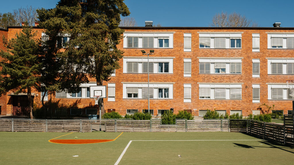Fjärrvärmecentral Källängs skolan Lidingö
